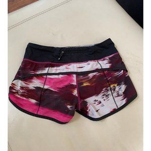 Lululemon Speed Shorts 2" inseam 4